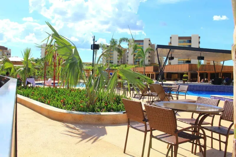 Restaurante do resort
